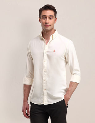 U S Polo Assn Tailored Fit Solid Shirt