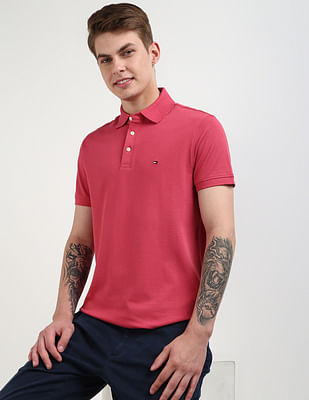 Tommy Hilfiger Solid Slim Fit Polo Shirt