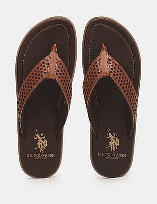 uspa leather sandals
