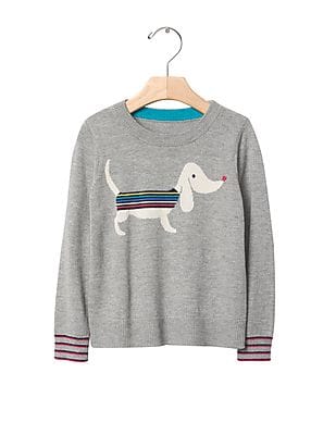 gap dog sweater