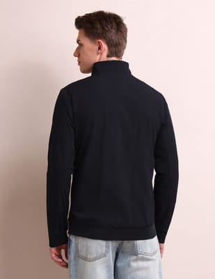 Buy Arrow Sports High Neck Solid Jacket - NNNOW.com