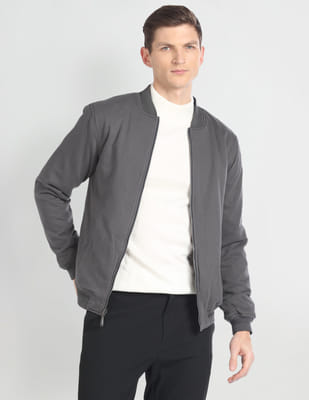 Buy Arrow Sports Reversible Bomber Jacket - NNNOW.com