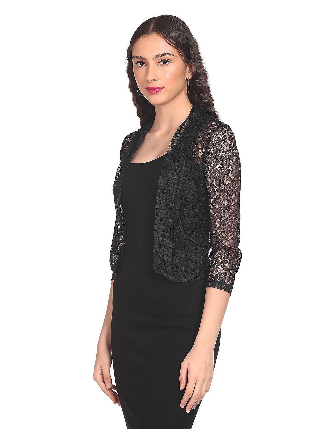 dressy black shrug