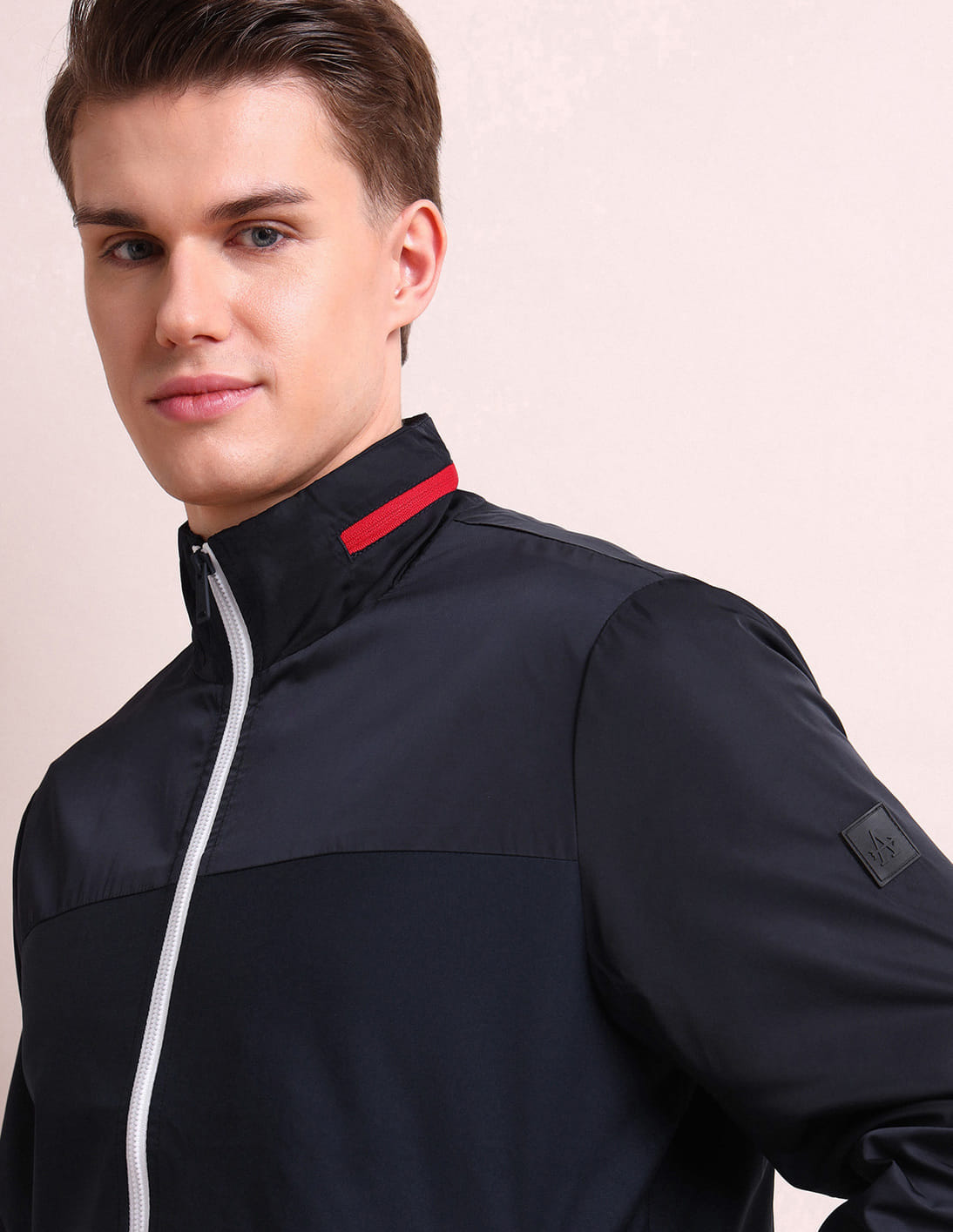 Buy Arrow Sports Solid Panel Construction Jacket - NNNOW.com