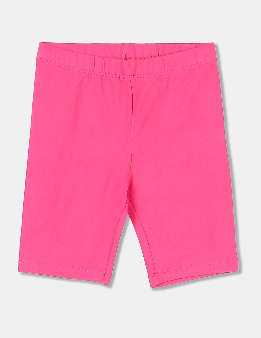 Buy The Children's Place Girls Girls Pink Solid Bike Shorts - NNNOW.com