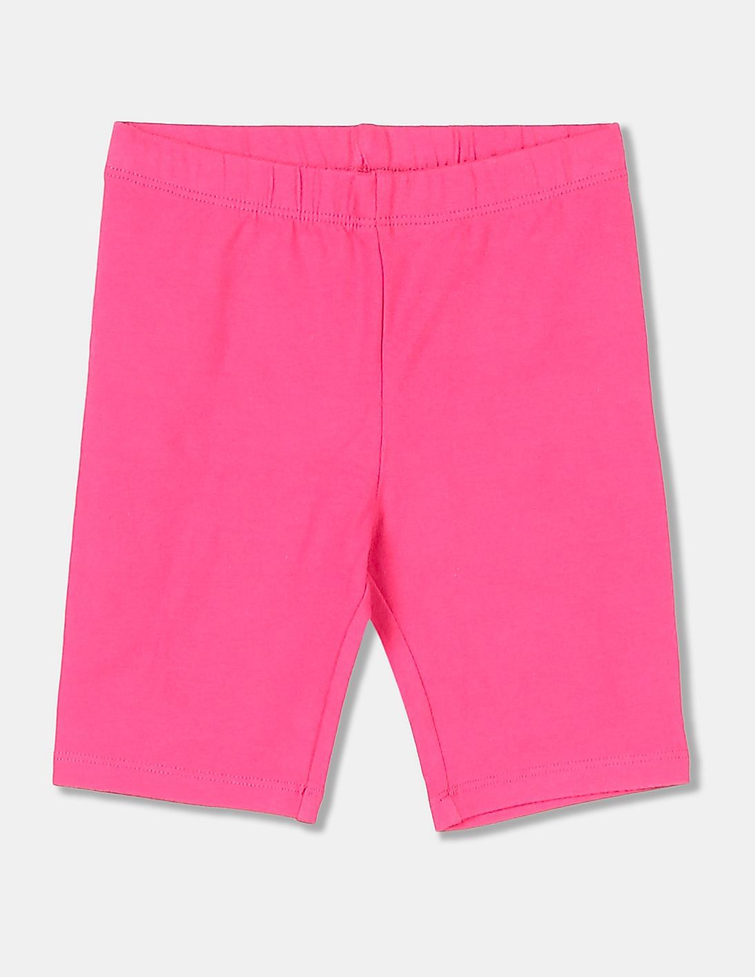 baby pink biker shorts