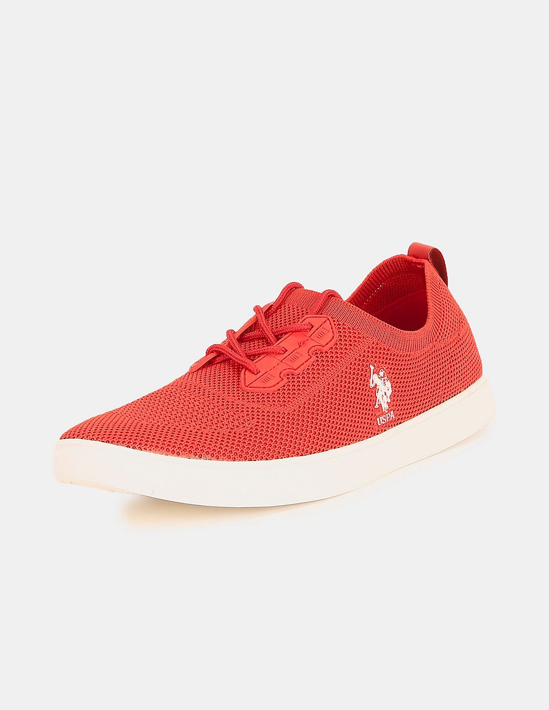 uspa red shoes