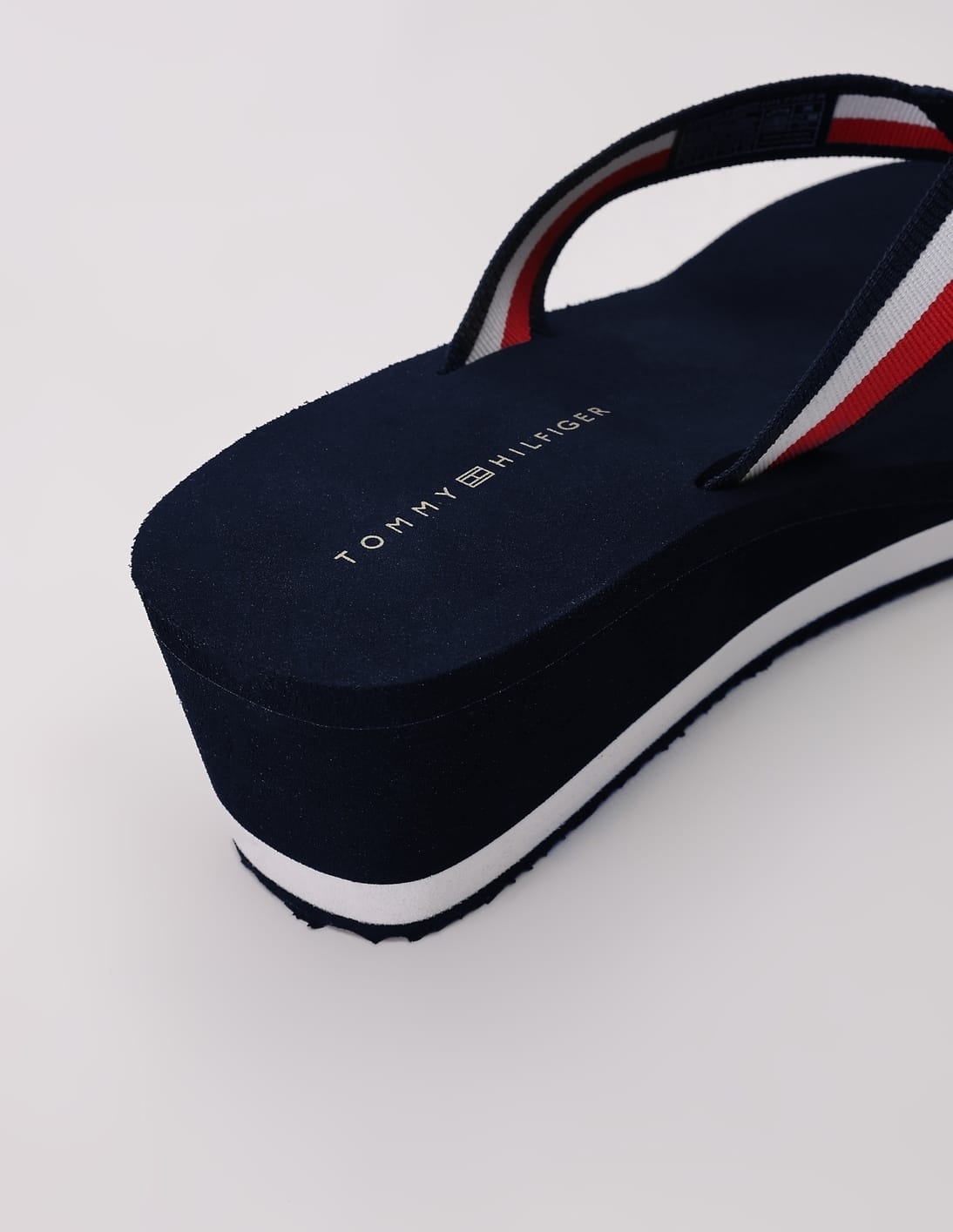 All Basics Sandalia Flip Flop Plataforma Buy Tommy Hilfiger Solid