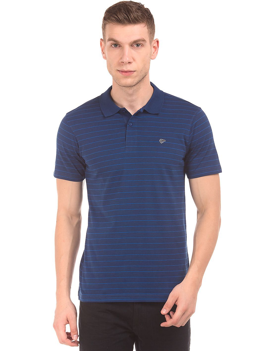 Buy Ruggers Striped Jersey Polo Shirt - NNNOW.com