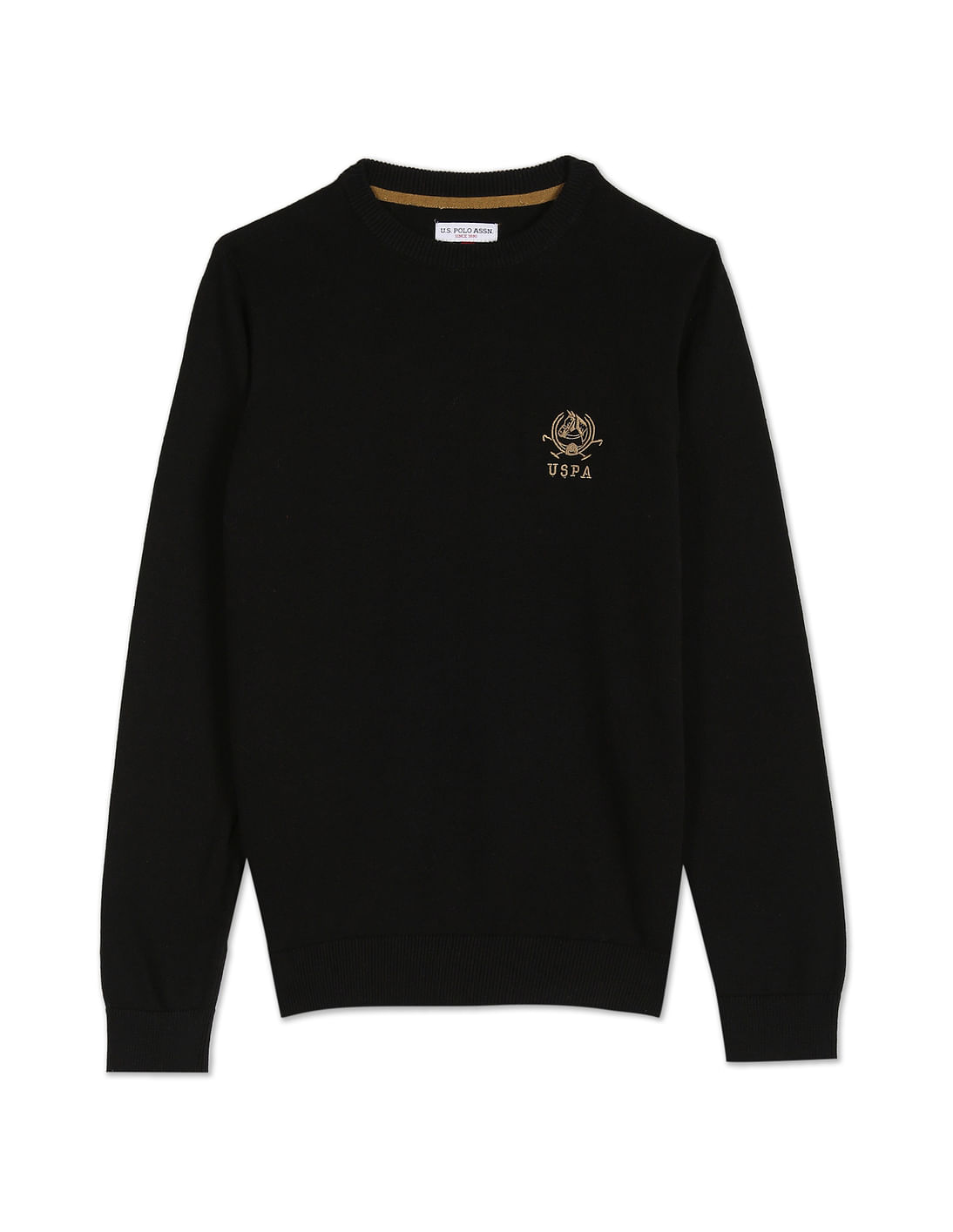 Buy U.S. Polo Assn. Kids Solid Crew Neck Sweater - NNNOW.com