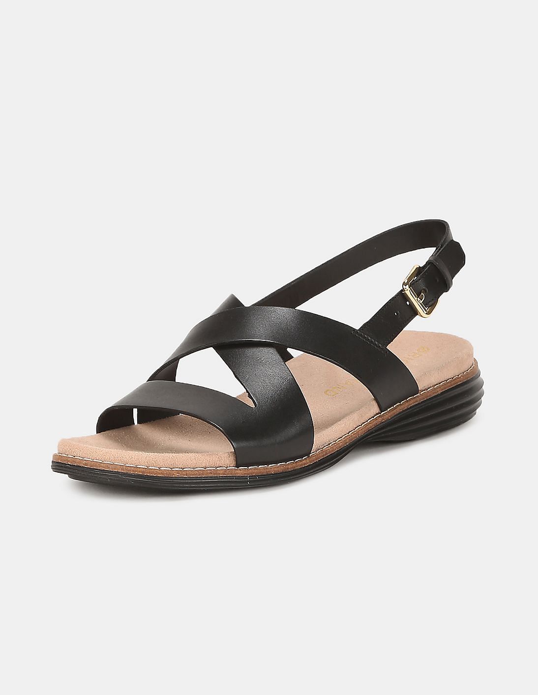 Buy Cole Haan Women Black riginalGrand Strappy Leather Sandals