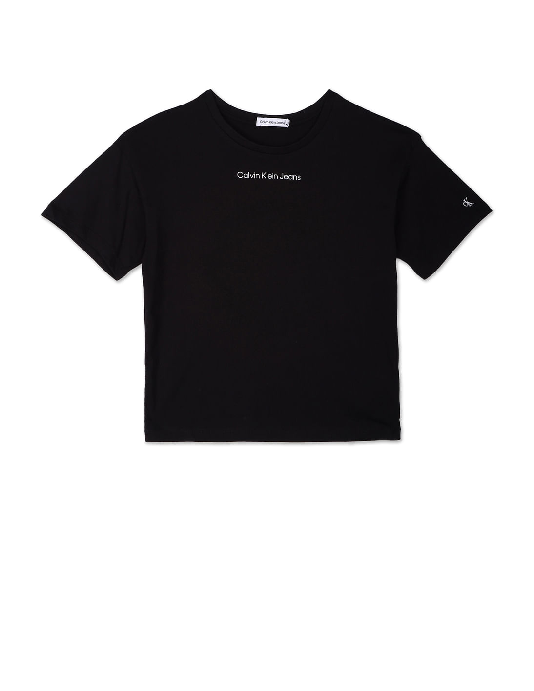 Printed Cotton Mens Calvin Klein Ck Round Neck Tshirt at Rs 280 in