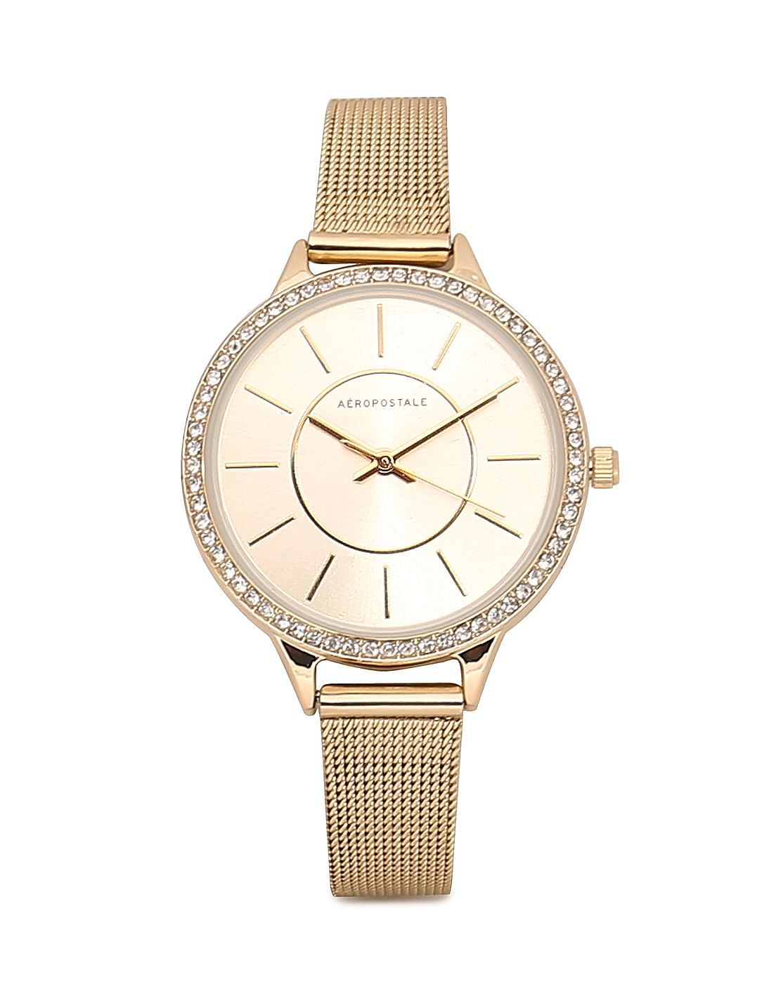 Buy Aeropostale Studded Analogue Watch - NNNOW.com