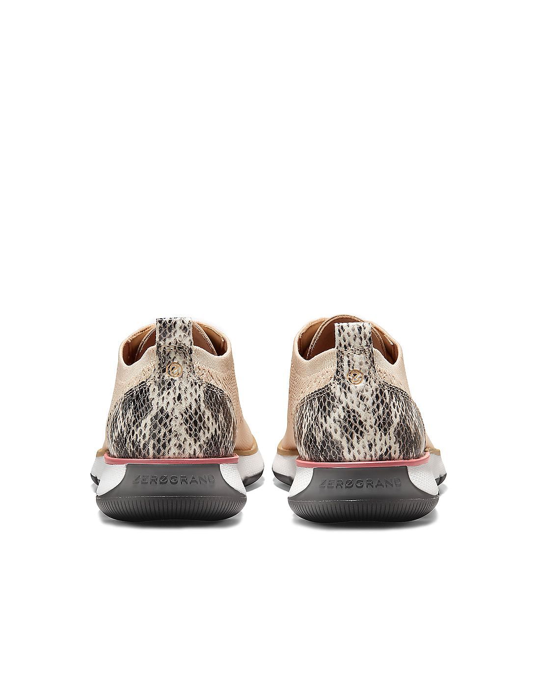 Buy Cole Haan Women Beige 4.Zerogrand Stitchlite Oxford