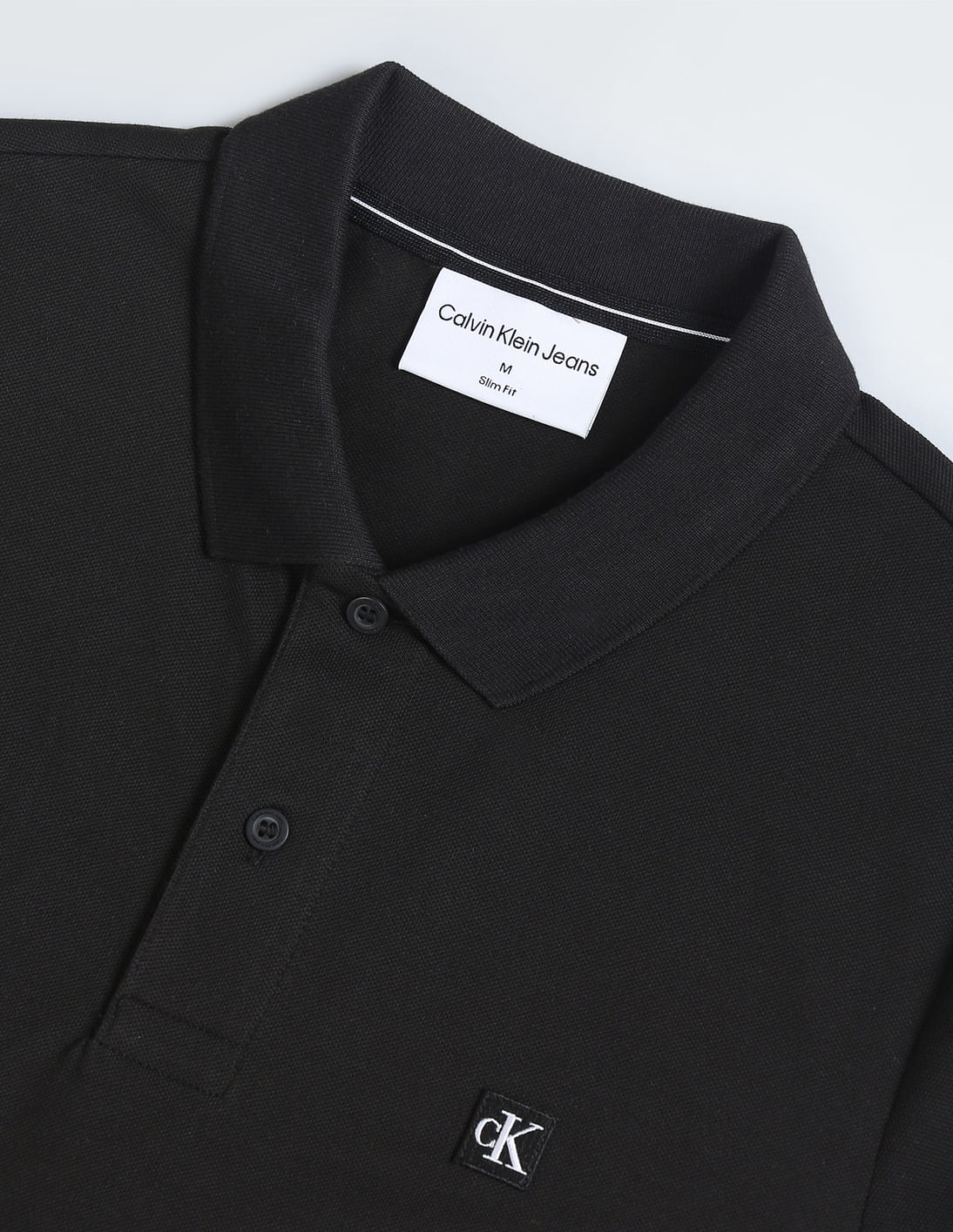 Buy Calvin Klein Slim Fit Logo Polo Shirt - NNNOW.com