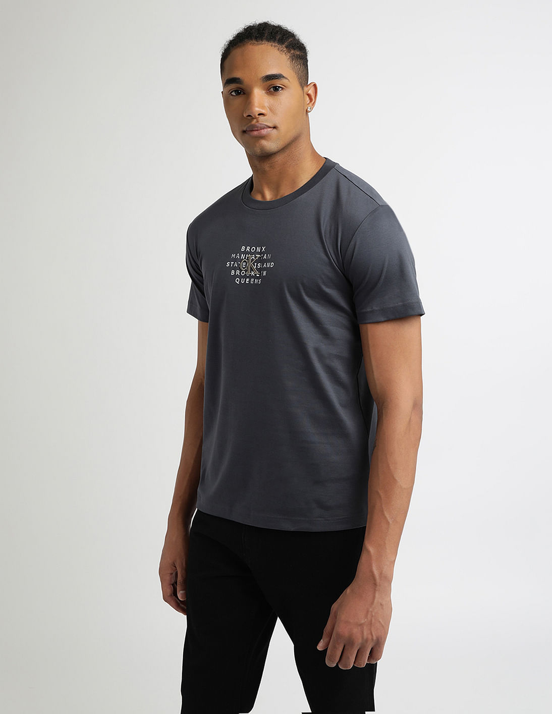 Tシャツ・カットソー  Jeans Bold NYC Graphic T-Shirt DM21831_BDS_main