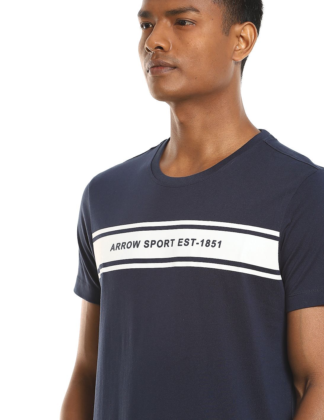 陸上用シャツ Arrow SS Henry : Color Navy Arrow SS Henry : Color Navy | TANNUKI Running Wear Shop