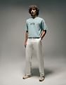 Flying Machine Street Vibe Graphic Pure Cotton Relaxed Fit T-shirt
