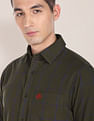 U.S. Polo Assn. Windowpane Check Premium Cotton Casual Shirt