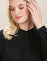 U.S. Polo Assn. Women Solid Viscose Shirt