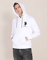 U.S. Polo Assn. Drawstring Hood Solid Sweatshirt