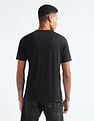 Flying Machine Graphic Print Cotton T-Shirt