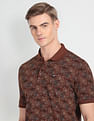 Arrow Sports Compact Cotton Tropical Polo Shirt