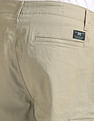 Flying Machine Mid Rise Solid Cargo Pants