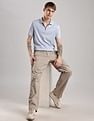 Calvin Klein Jeans Solid Regular Fit Cotton Polo Shirt