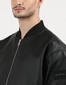 Calvin Klein Jeans Relaxed Fit Leather Jacket