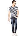 Flying Machine Whiskered Skinny Fit Jeans