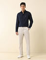 U.S. Polo Assn. Tailored Fit Solid Pure Cotton Shirt