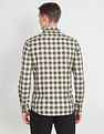 Arrow Sports Tartan Check Slim Shirt