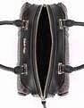 Calvin Klein Logo Brown Pvc Handbag