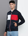 Tommy Hilfiger Mix Media Bomber Jacket