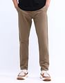 Flying Machine Slash Slim Tapered Solid Trousers