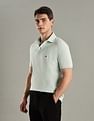 Tommy Hilfiger Solid Slim-Fit Cotton Polo T-Shirt