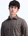 Flying Machine Slim Fit Checked Shirt