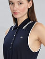 Tommy Hilfiger Cotton Polo Collar A-Line Dress