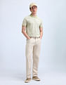Flying Machine Cotton Geometric Printed Polo Shirt
