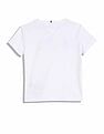 Tommy Hilfiger Kids Girls Logo Regular-Fit Cotton T-Shirt