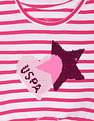 U.S. Polo Assn. Kids Girls Flip Sequin Tie-Up T-Shirt