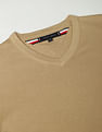 Tommy Hilfiger V-Neck Cotton Essential Sweater