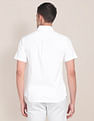 U.S. Polo Assn. Birdseye Dobby Textured Solid Shirt