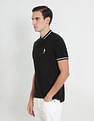 U.S. Polo Assn. Denim Co. Stand Collar Stretchable Polo Shirt