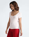 Tommy Hilfiger Slim Stretch Ribbed T-Shirt