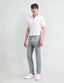 Arrow Sport Slim Fit Satin Trousers