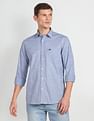 Arrow Sports Horizontal Stripe Slim Fit Shirt