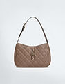 U.S. Polo Assn. Women Quilted Monogram Baguette Bag