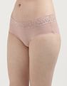 Calvin Klein Underwear Lace Patterned Mid Rise Hipsters